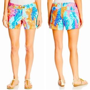 Lilly Pulitzer Callahan Shorts in Electric Feel.